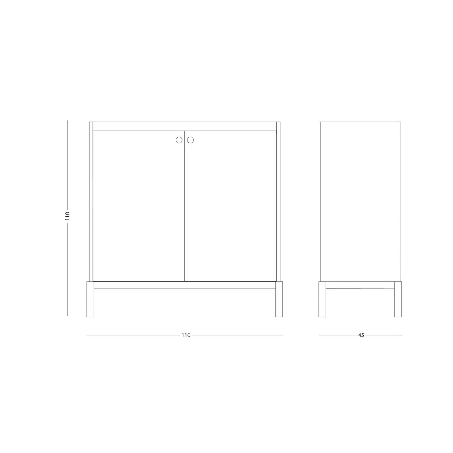 Cómoda Cancheboom puertas - Entrega Inmediata